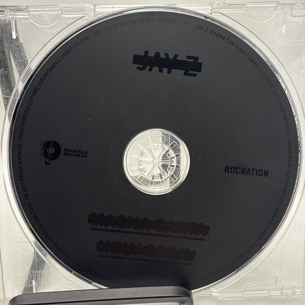 Magna Carta Holy Grail by Jay-Z (CD, Jul-2013 S Roc Nation) CD Only
